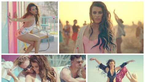 Lea Michele dainos &bdquo;On My Way&ldquo; vaizdo klipe
