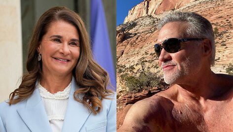 Melinda Gates ir Jonas Du Pre