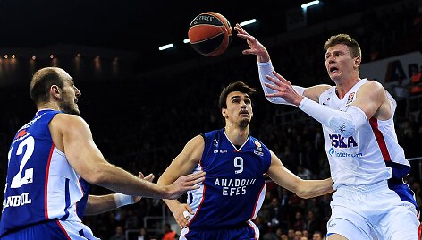 Maskvos CSKA žaidėjas Andrejus Voroncevičius