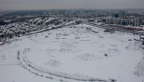 Sustabdytos Nacionalinio stadiono statybos