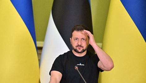 Ukrainos prezidentas Volodymyras Zelenskis