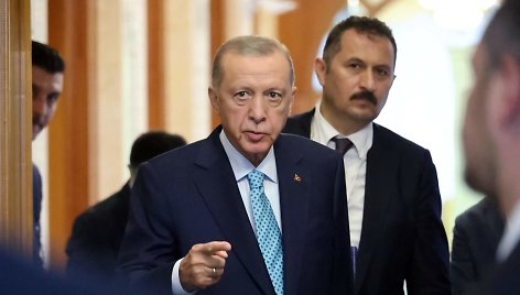 Turkijos prezidentas Recepas Tayyipas Erdoganas