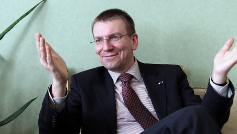 Ilgametis latvijos užsienio reikalų ministras Edgaras Rinkevičius