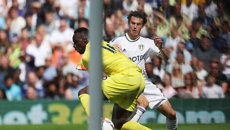 Edouard'o Mendy klaida mače su &bdquo;Leeds&ldquo;