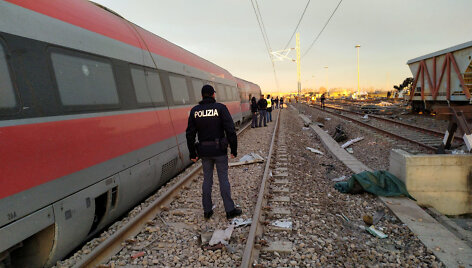 Traukinio avarija prie Milano