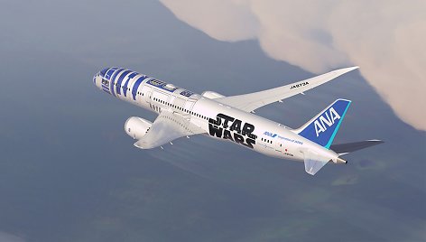 „All Nippon Airways“ lėktuvo papuošimo vizualizacija