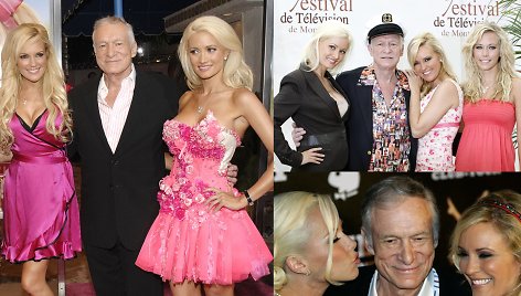 Hugh Hefneris su „Playboy“ merginomis