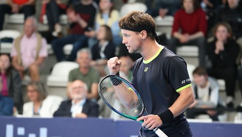 R.Berankio varžovu „Roland Garros“ turnyre tapo labai pavojingas serbas