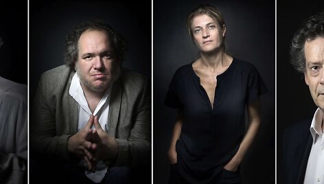 Goncourt'ų premijos trumpojo sąra&scaron;o autoriai