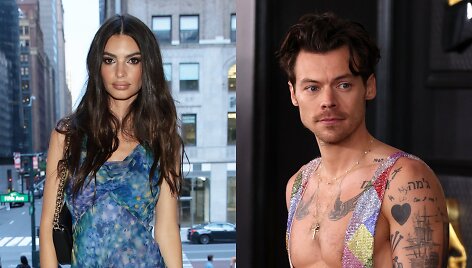 Emily Ratajkowski ir Harry Stylesas