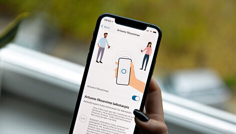 Mobilioji programėlė &bdquo;Korona Stop LT&ldquo;