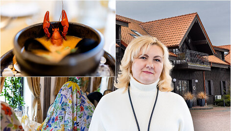 &bdquo;Rusne Villa&ldquo; &scaron;eimininkė Daiva Stanislovaitienė prosenelių žemėje sukūrė poilsio oazę su dvari&scaron;kių tradicijų virtuve.