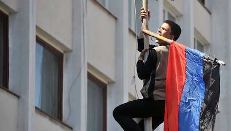 Prorusi&scaron;kas aktyvistas Mariupolio mieste