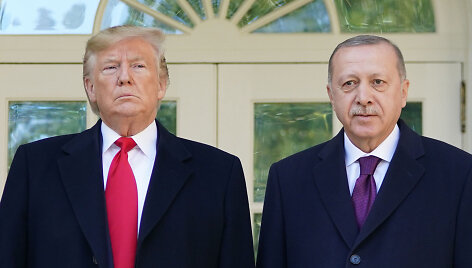 Donaldas Trumpas ir Recepas Tayyipas Erdoganas