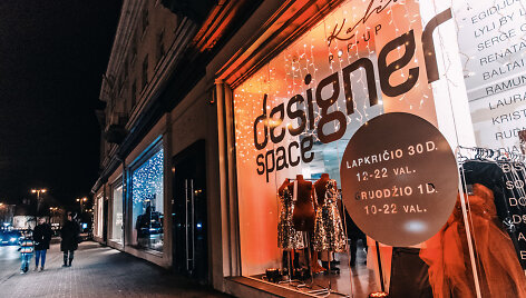 Kalėdinio renginio &bdquo;Designer Space&rdquo; akimirka