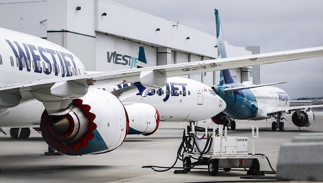 „WestJet“ lėktuvai „Boeing 737 Max“