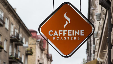 „Caffeine“ logotipas