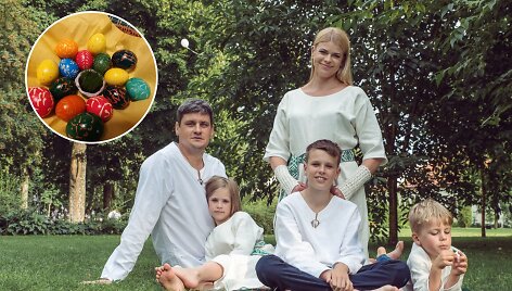 Loreta Sungailienė su &scaron;eima