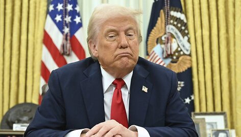 JAV prezidentas Donaldas Trumpas /  / AP