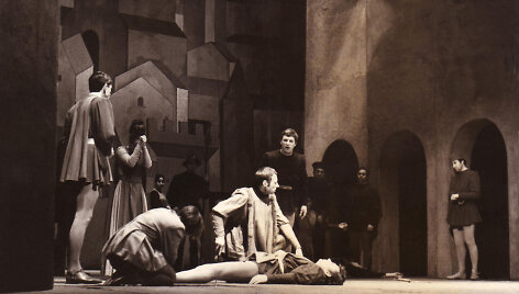 Spektaklis &bdquo;Romeo ir Dziuljeta&ldquo; 1966 metais
