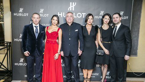 „Hublot“ kalėdinio vakarėlio akimirka