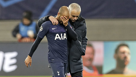 Lucas Moura ir Jose Mourinho