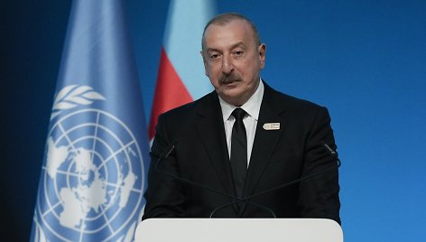 Azerbaidžano prezidentas Ilhamas Aliyevas / Rafiq Maqbool / AP