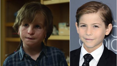 Jacobas Tremblay flme „Gerumo stebuklas“ (kairėje) ir realybėje