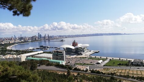 Baku panorama nuo Aukštikalnių parko