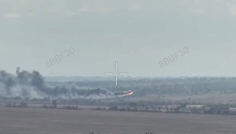 Ukrainiečiai numu&scaron;ė Rusijos sraigtasparnį Mi-28