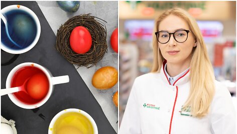 Vaistininkė Toma Gečienė &ndash; apie kiau&scaron;inių dažymą