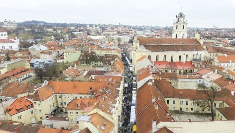 Kaziuko mugės &scaron;urmulys - i&scaron; pauk&scaron;čio skrydžio