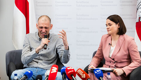 Siarhejus Cichanouskis, Sviatlana Cichanouskaja