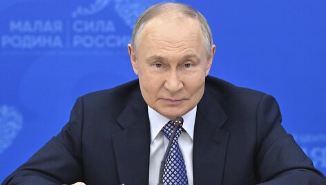 Rusijos prezidentas Vladimiras Putinas / Stanislav Krasilnikov / AP