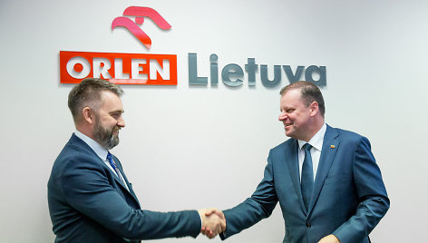 „ORLEN Lietuva“ gamykloje viešėjo Ministras Pirmininkas Saulius Skvernelis