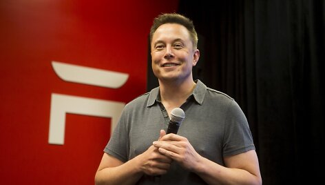 38. &bdquo;Tesla Motors&ldquo; generalinis direktorius Elonas Muskas