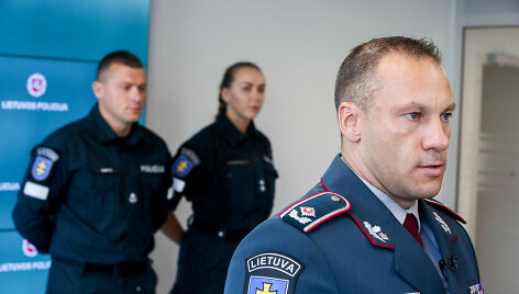 Lietuvos policija pristato naujas uniformas