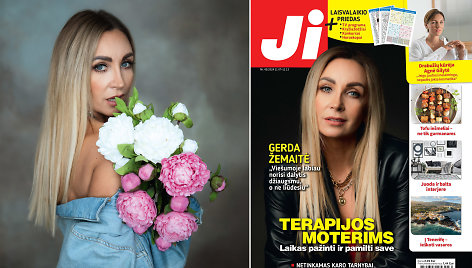 Gerda Žemaitė ir žurnalo „Ji“ Nr. 45 