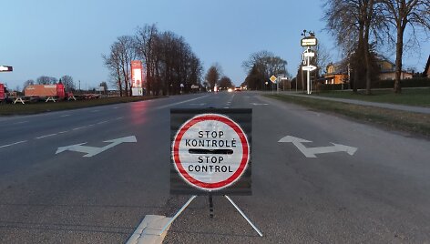 Policijos kontrolė Tauragės pakra&scaron;tyje