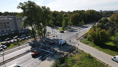 Liepų, Jaunystės ir Arimų gatvių sankryžoje Klaipėdoje ketvirtadienį bus įjungtas šviesoforas.