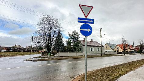 Linkuvos ir A.Stulginskio gatvių sankryža Kaune