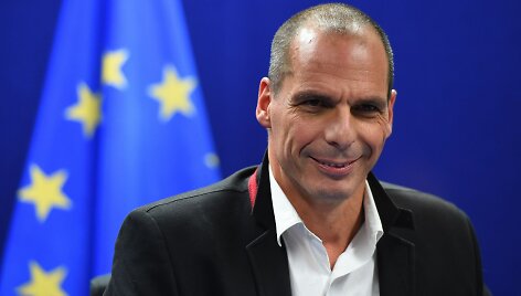 Graikijos finansų ministras Yanis Varoufakis