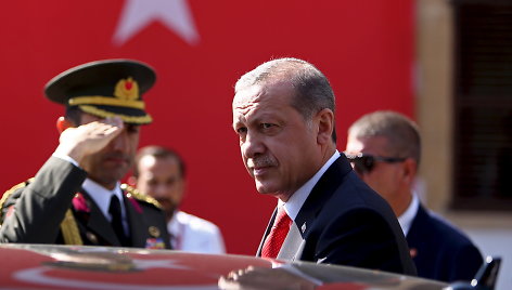 Turkijos prezidentas Recepas Tayyipas Erdoganas