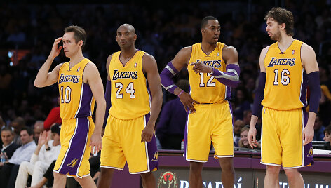 Steve\'as Nashas, Kobe Bryantas, Dwightas Howardas ir Pau Gasolis