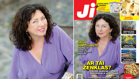 Daiva Tamo&scaron;iūnaitė / žurnalo &bdquo;Ji&ldquo; Nr. 28 vir&scaron;elis
