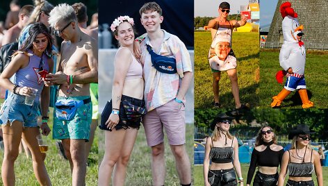 Muzikos festivalio &bdquo;Granatos Live 2022&ldquo; lankytojų stilius 