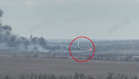 Ukrainiečiai numu&scaron;ė Rusijos sraigtasparnį Mi-28
