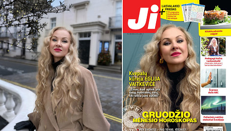 Eglija Vaitkevičė ir žurnalo „Ji“ Nr. 48 