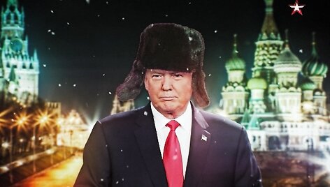 Kadras i&scaron; filmo &bdquo;Mūsų naujas prezidentas&ldquo;