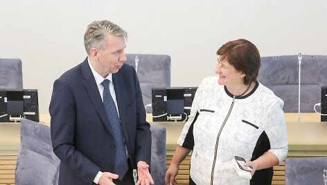 Darius Valys ir Loreta Graužinienė
